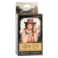 Ride 'em Premium Denim Collection Wrist Cuffs