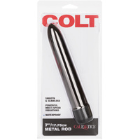 7" Metal Vibrating Anal Rod