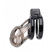 Gladiator Size 1 Soft Cock Cage with Pussification Plug 