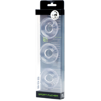 Rubber Cock Rings X3 Rubber Cock Rings X3
