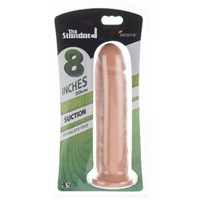 8" Cock + Suction Cup