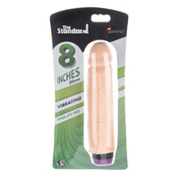 8"  Vibrating Cock