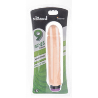  9"  Vibrating Cock