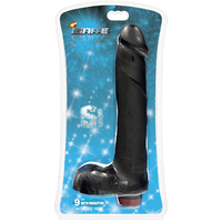 9" Vibrating Cock + Balls