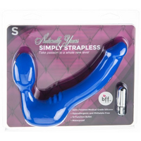 Small Vibrating Strapless Strap On