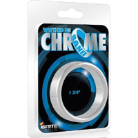 44Mm Wide Chrome Cock Ring