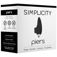 PIERS Finger Vibrator (Black)