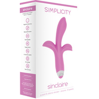 SINCLAIRE G-Spot   Clitoral Vibrator (Pink)