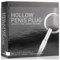 Hollow Metal Penis Sounding Plug 