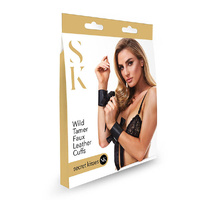 Wild Tamer Faux Leather Cuffs