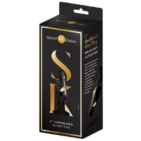 3.5" Handblown Glass Butt Plug