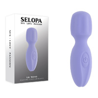 Selopa LIL' WAND Purple 11 cm USB Rechargeable Massage Wand