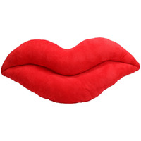 S Line Lip Pillow Plushie  Small Cushion