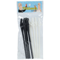 S Line The Dickheads Couples Straws / / Novelty Straws 8 Pack