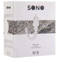 Clear Rubber Tail Plug