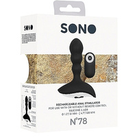 Vibrating Ergonomic Butt Plug