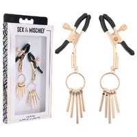 Sex & Mischief Verge Nipple Clamps  Nipple Clamps Set Of 2