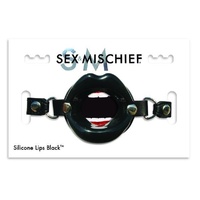 Silicone Lips Black Silicone Lips Black