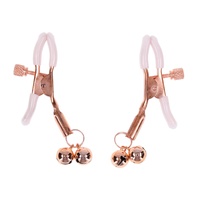 Sex and Mischief Peaches n CreaMe Bell Nipple Clamps