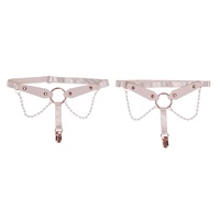 Sex and Mischief Peaches n CreaMe Pearl Garters