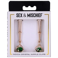 Indica Crystal Nipple Clips