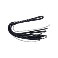 Velvet Noir Chain Flogger