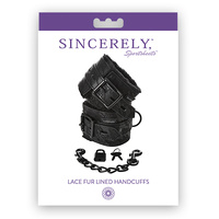 Lace Fur Lined Handcuffs