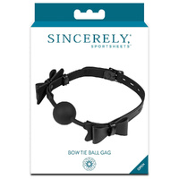 Sincereley Bow Tie Ball Gag