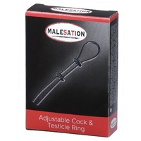 Malesation Adjustable Cock And Testicle Ring
