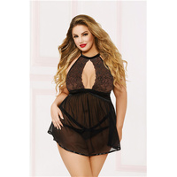 Seductress Babydoll Set X/2X 
