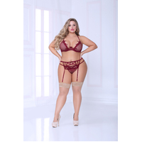 Nothing But Net Bra Set 3X/4X