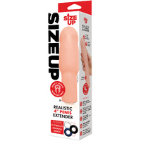 4" Realistic Penis Sleeve