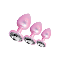 Sxe Stainless Steel Comfort 3 Pc Butt Plug Set