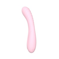 Maya Curve Silicone Vibrator Pink