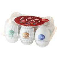 Textured Egg Stroker Pack 2