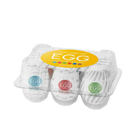 Textured Egg Stroker Pack 3
