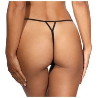 Lace Open Front G String XL