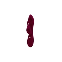 4" Viben Pzazz Rechargeable Thumping Rabbit Ruby