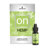 On for Her Hemp Oil Infused Arousal Oil 5 ml Medium Box