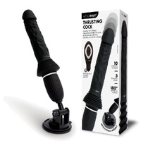 Whipsmart Thrusting Cock  30cm Usb Rechargeable Thrusting Vibrator With Suction Mount