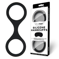 Whipsmart Silicone Handcuffs   Restraint With Bonus Blindfold