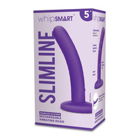 Whipsmart 5" Slimline Rechargeable Vibrating Dildo  12.7cm Usb Rechargeable Dildo