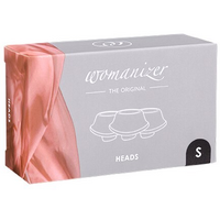 Womanizer InsideOut/Duo Silicone Heads 3 Pack Black Small