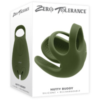 Nutty Vibrating Cock + Balls Ring