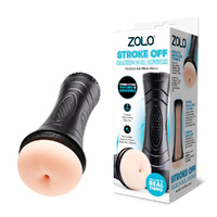 Zolo STROKE OFF Backdoor Action Flesh Anal Stroker