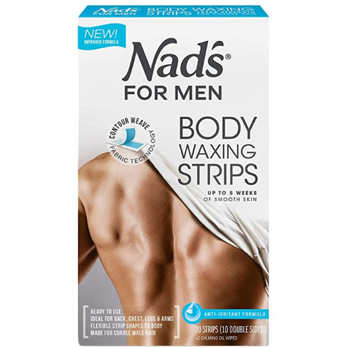 Hair Removal Body Waxing Strips for Men