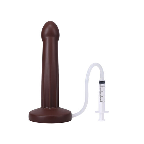 6.5" POP Squirting Dildo Espresso 