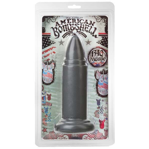 10" B10 Missile Anal Dildo