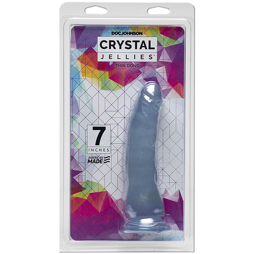 7" Thin Translucent Cock 