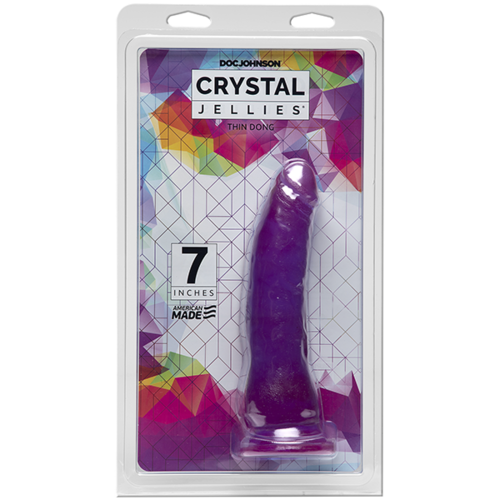 7" Thin Translucent Cock 